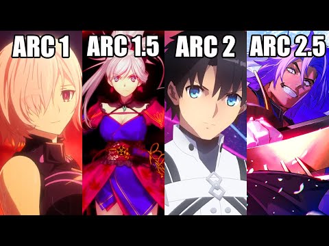 ALL FGO'S MAIN STORY CHAPTERS 🤩 (so far)
