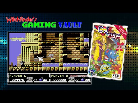 Witchfinder's Gaming Vault: CJ in the USA (Commodore 64)