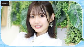 “10頭身レースクイーン”八伏紗世、チャームポイントは「八重歯と脚」　今後の目標も明かす