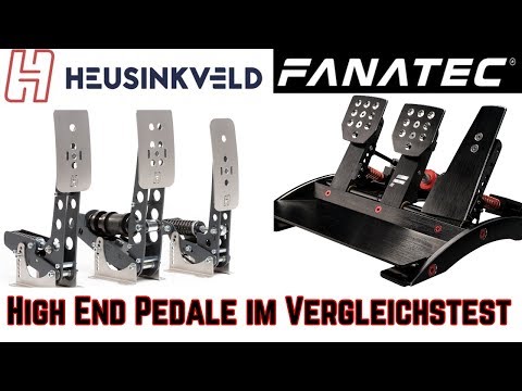 [2/2] Fanatec ClubSport V3 vs. Heusinkveld Sprint Pedale im Testvergleich