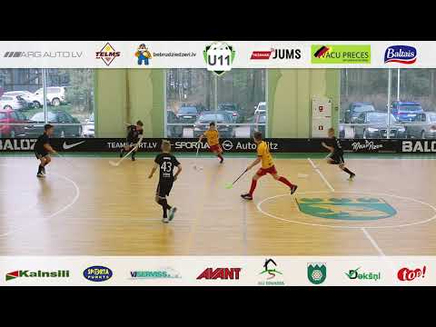 Highlights: Irlava/Avant - FS Masters Black (florbols, jaunatnes čempionāts, U-11)