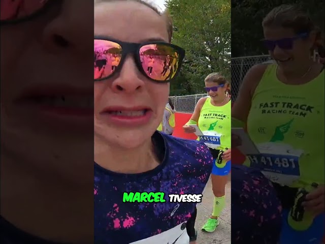 Pura Emoção! 400m finaiis da Maratona de Chicago