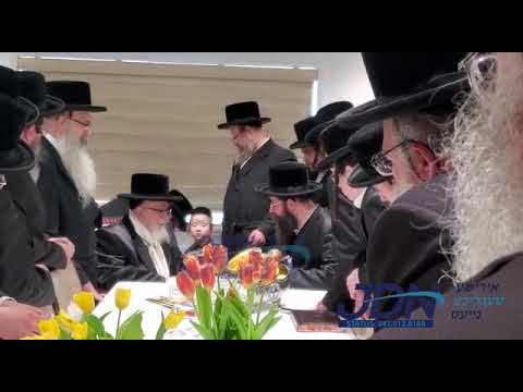 Skver Rebbe Visiting Tolna Rebbe in New Square - Iyar 5781