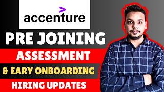 Accenture Pre Joining Assessment & Eary Onboarding Details | Accenture Update | Syllabus