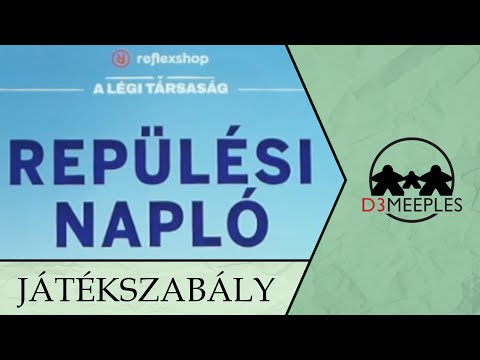 JÁTÉKSZABÁLY: REPÜLÉSI NAPLÓ (A LÉGI TÁRSASÁG MODULJAI) - d3meeples