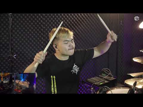 Drumsolo ProJect9 RMU   (เพลง FDT Flow Jam - Drumless (www.FreeDrumlessTracks.net))