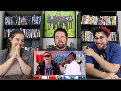 Burnett VS  Washington REACTION - Movie Trivia Schmoedown InnerGeekDom