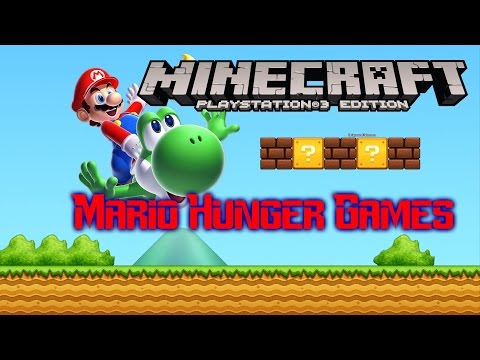 Minecraft PS3 Mario Hunger Games