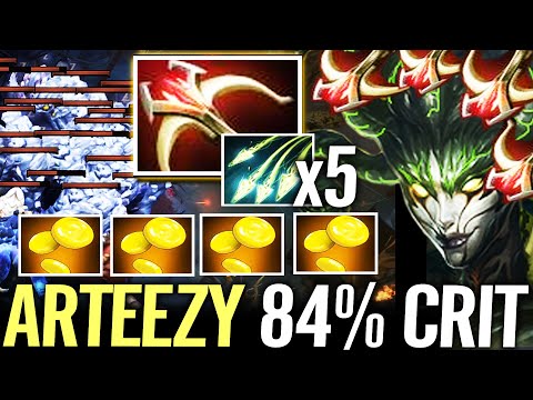 🔥 ARTEEZY Medusa Daedalus vs Chaos Knight — 5x Split shot 84% Crit Intensive Game Dota 2 Pro