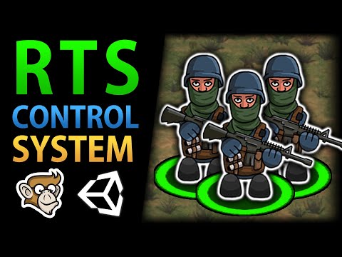 Control Units and Give Orders! (Unity RTS Tutorial)