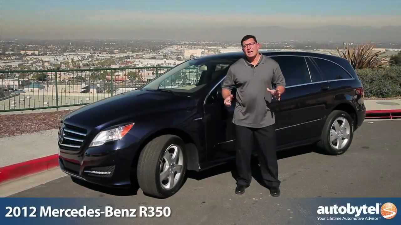 2012 Mercedes-Benz R-Class Test Drive & Luxury Car Review
