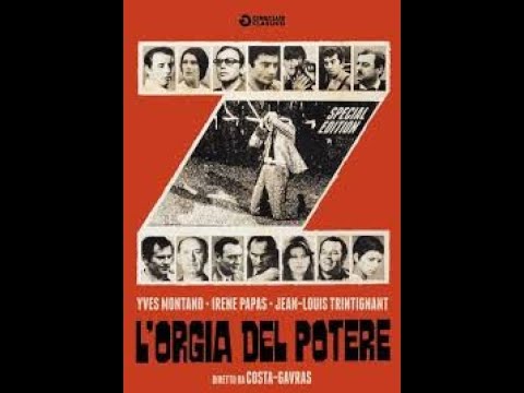 Z  - L'ORGIA DEL POTERE (1969 regia Costa-Gavras)
