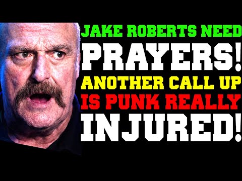 WWE News! Is CM Punk Injured? Drew McIntyre’s Abandoned Storyline Revived! Prayers for Jake Roberts