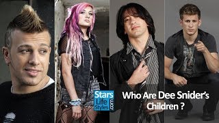 Who Are Dee Snider&#39;s Children ? [1 Daughter And 3 Sons] | Twisted Sister Singer