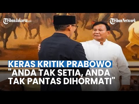 Prabowo Kritik Keras Kader Gerindra Tak Setia, Diarahkan ke Sandiaga?