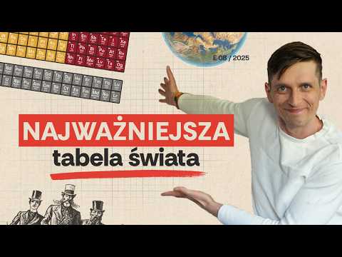 Najważniejsza tabelka na świecie - układ okresowy pierwiastków