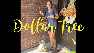 CUTEST WITCHES BROOM | USING DOLLAR TREE ITEMS‼️