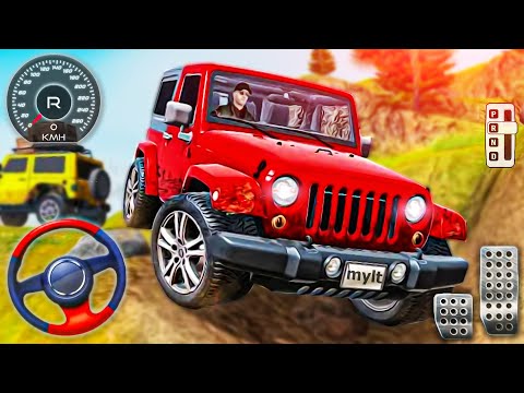 4x4 Jeep Hill Mountain Drive - Extreme SUV Driving Offroad Simulator - Android GamePlay