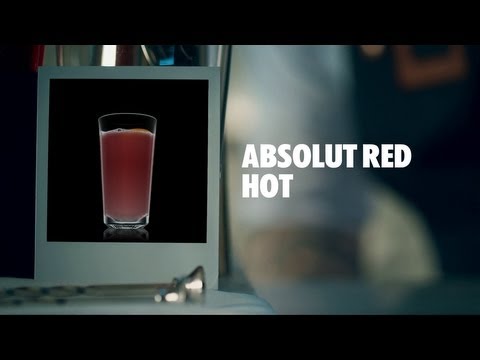 ABSOLUT RED HOT DRINK RECIPE - HOW TO MIX