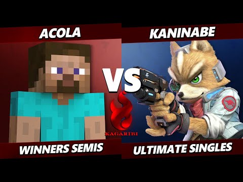 Kagaribi 11 Top 8 - Acola (Steve) Vs. Kaninabe (Fox) Smash Ultimate - SSBU