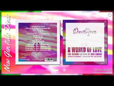 BCD 8132 Don Amore - A World Of Love ALBUM DEMO