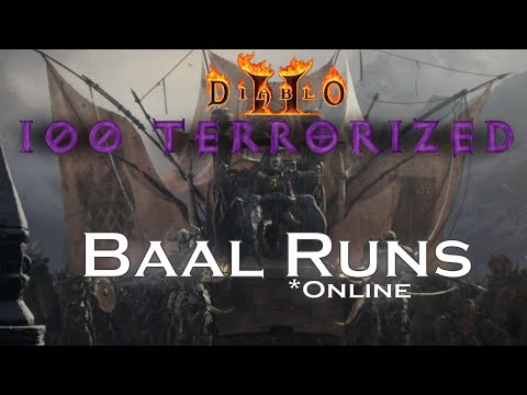 100 Terrorized Baal Runs -  231MF Javazon - D2R