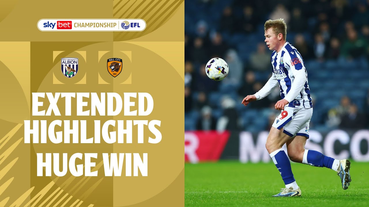 West Bromwich Albion vs Hull City Highlights