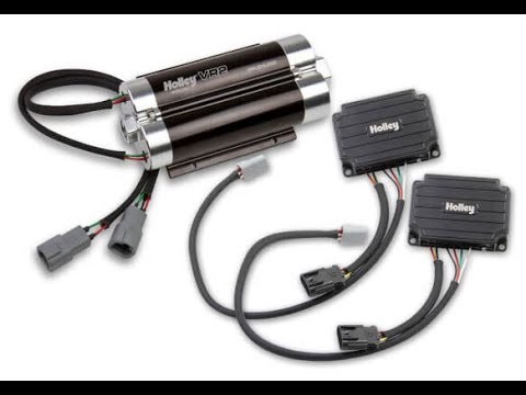 Holley vr2 fuel pump install and program in software