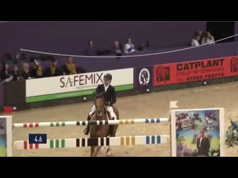 Harry Charles and Val 🥈 in the HOYS Grand Prix