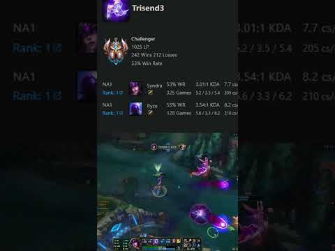 PENTAKILL!!! Rank 1 Syndra
