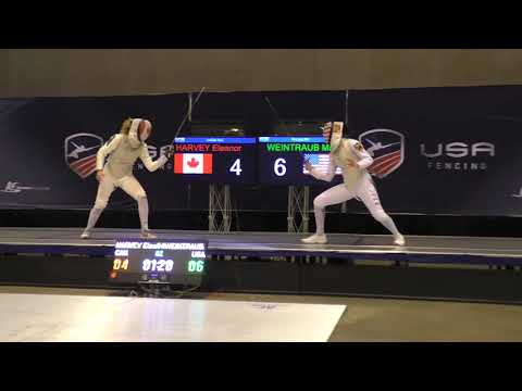 St Louis NAC 2021 SWF - GOLD - Harvey CAN v Weintraub USA