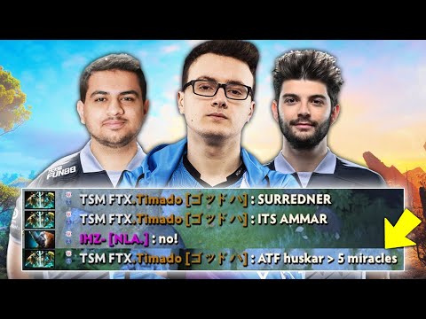 Never Disrespect the LEGENDS - Miracle Ceb vs. Ammar Timado CHATS DOTA 2