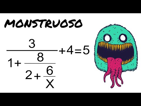 ECUACIÓN RACIONAL QUE ES UN MONSTRUO. Nuevo Método «esto es igual a esto».