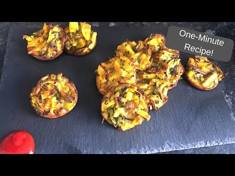 SLIMMING WORLD SYN FREE ONION BHAJIS I One-Minute Recipe!