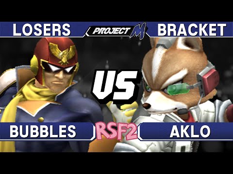 Project M - Bubbles (Falcon) vs Aklo (Fox) - RSF2 Losers Bracket