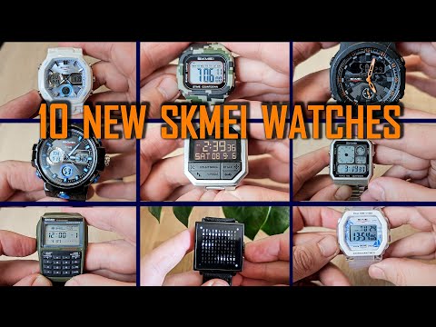 10 new Skmei watches of 2025 - quick preview #skmeiwatch #gedmislaguna