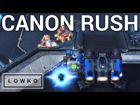 StarCraft 2: CANNON RUSHING A TERRAN?! (Florencio)