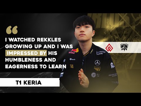 T1 Keria and his respect for Rekkles: "I look forward to seeing him in the future."