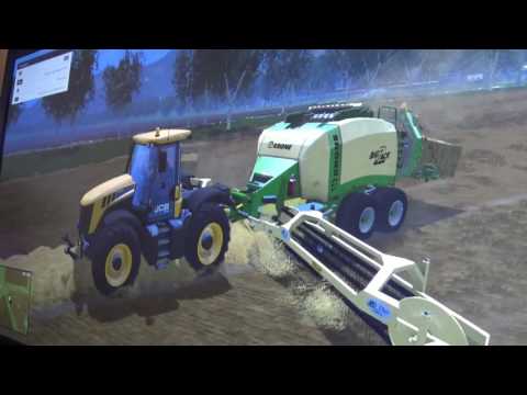 Farming simulator 15, pick up Krone Big Pack + Nadal.