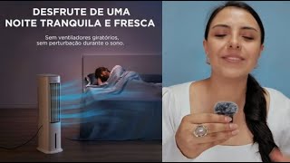 Climatizador Midéa 3 em 1 Ventila, Umidifica e Refresca! Review Completo ( achados da Amazon )