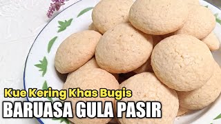 Download lagu Recipe and How to Make Traditional Bugis-Makassar White Sugar Baruasa Cookies mp3