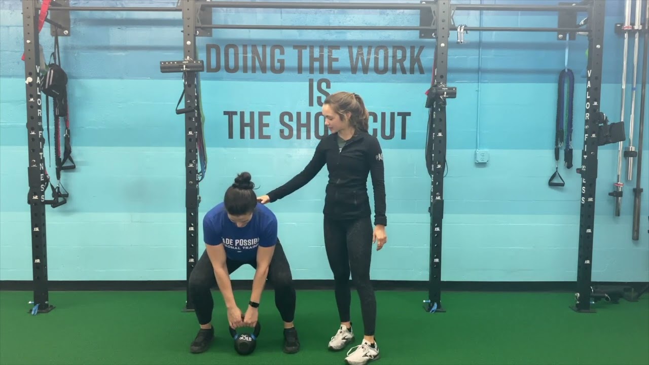 Kettlebell Deadlift to Upright Row - YouTube