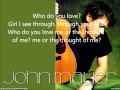 john mayer - i don't trust myself