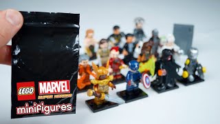 Testbericht zur LEGO Marvel MCU Minifiguren-Serie! | 16 + 1 MOC-Figuren