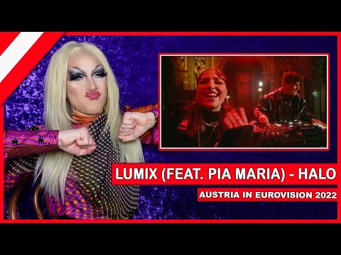 Lumix (feat. Pia Maria) - Halo - Austria 🇦🇹 | American Reacts to Eurovision 2022