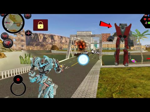 Robot Shark (Shark Robot Fight Red Car Robot) Bridge Blast Shark Robot - Android Gameplay HD