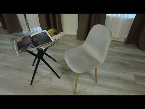 Миниатюра изображения товара Стул Tetchair Breeze JSC-58 (светло-серый/натуральный)