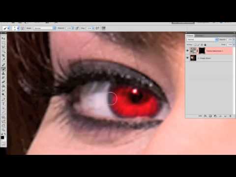 comment modifier la couleur des yeux sur photoshop