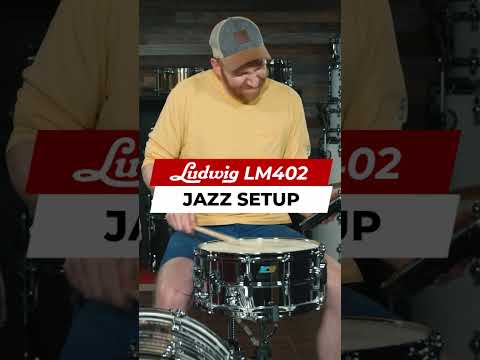 Ludwig LM402 Supraphonic 6.5x14" 10-Lug Aluminum Snare Drum 1985 - Present - Chrome-Plated image 4