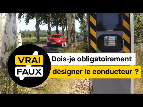 Suis-je obligé de dénoncer le vrai conducteur en cas de contravention ?